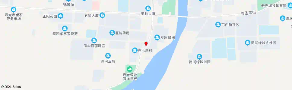 潍坊左岸绿洲_公交站地图_潍坊公交_妙搜公交查询2025