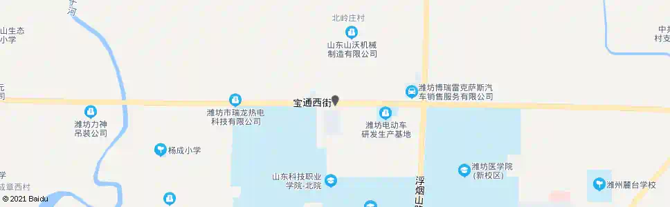 潍坊郑家_公交站地图_潍坊公交_妙搜公交查询2025