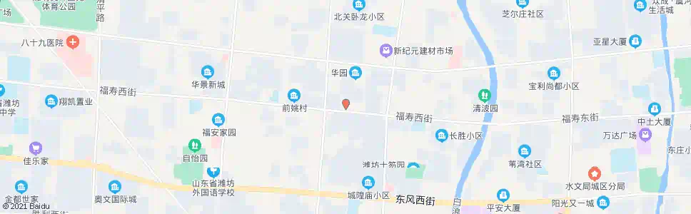 潍坊佳乐家福寿店_公交站地图_潍坊公交_妙搜公交查询2025