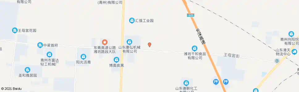 潍坊山东起重机厂有限公司_公交站地图_潍坊公交_妙搜公交查询2025
