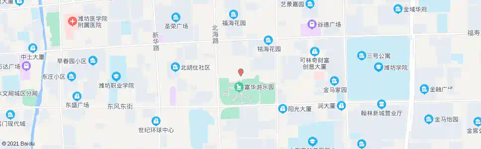 潍坊富华大酒店_公交站地图_潍坊公交_妙搜公交查询2025