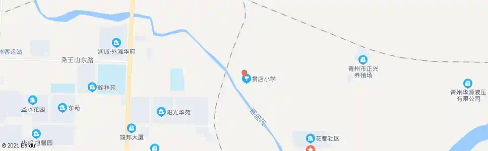 潍坊大贯店_公交站地图_潍坊公交_妙搜公交查询2025