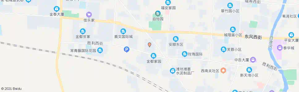 潍坊西城名都_公交站地图_潍坊公交_妙搜公交查询2025