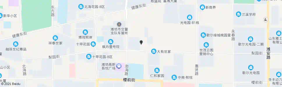 潍坊西鲍庄_公交站地图_潍坊公交_妙搜公交查询2025