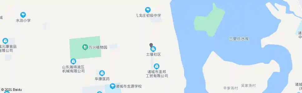 潍坊西土墙村东路口_公交站地图_潍坊公交_妙搜公交查询2025