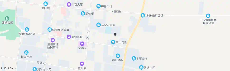 潍坊矿机花园_公交站地图_潍坊公交_妙搜公交查询2025