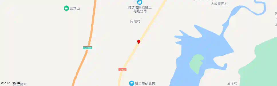 潍坊二甲村_公交站地图_潍坊公交_妙搜公交查询2025