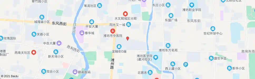 潍坊市委宿舍_公交站地图_潍坊公交_妙搜公交查询2025
