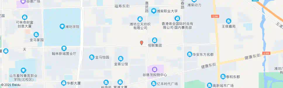潍坊盛宏医药_公交站地图_潍坊公交_妙搜公交查询2025