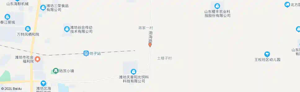 潍坊新方热电_公交站地图_潍坊公交_妙搜公交查询2025