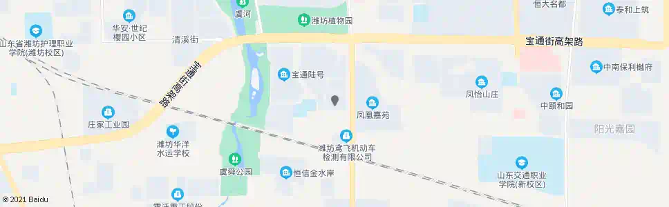 潍坊骏龙花园_公交站地图_潍坊公交_妙搜公交查询2025