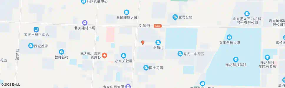 潍坊泰和华宇银海玉苑_公交站地图_潍坊公交_妙搜公交查询2025