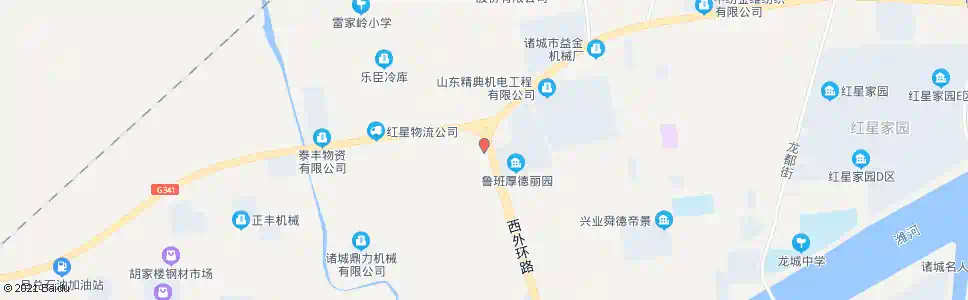 潍坊安顺宾馆_公交站地图_潍坊公交_妙搜公交查询2025