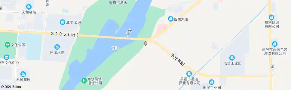 潍坊西丁村_公交站地图_潍坊公交_妙搜公交查询2025