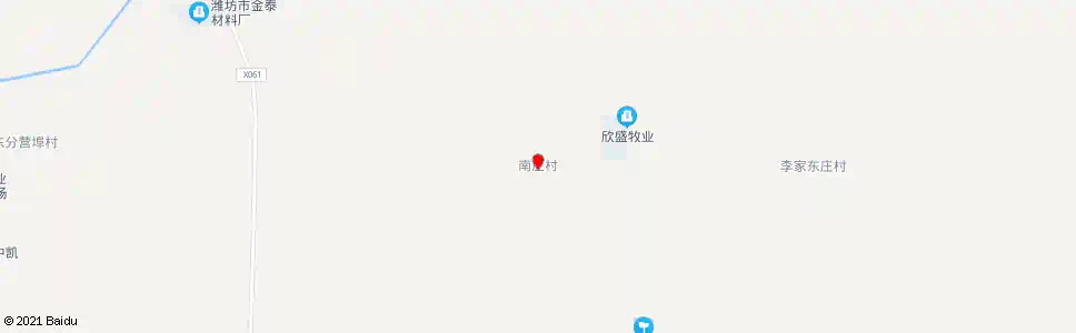 潍坊南庄村_公交站地图_潍坊公交_妙搜公交查询2025