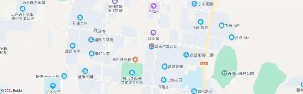 潍坊昌乐汽车站_公交站地图_潍坊公交_妙搜公交查询2025