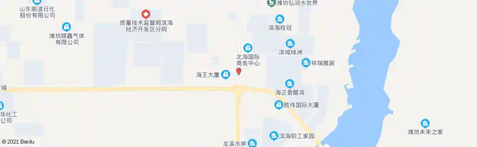 潍坊滨海玉龙雕塑_公交站地图_潍坊公交_妙搜公交查询2025