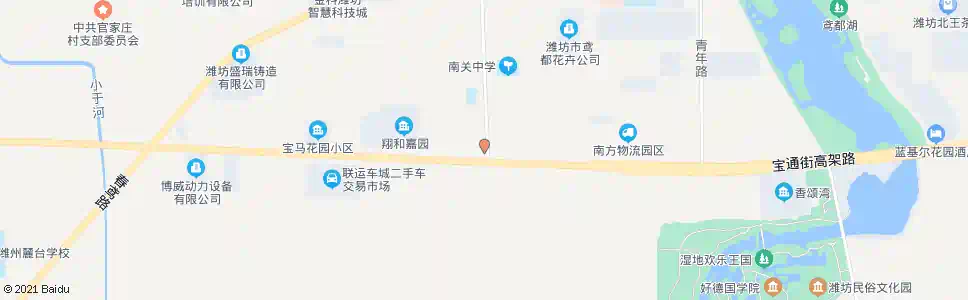 潍坊大庄子_公交站地图_潍坊公交_妙搜公交查询2025