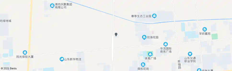 潍坊西苑小区_公交站地图_潍坊公交_妙搜公交查询2025