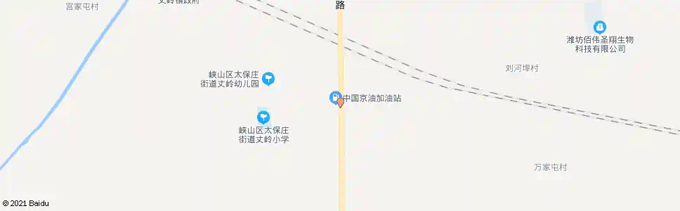 潍坊兴峡路潍胶路口_公交站地图_潍坊公交_妙搜公交查询2025