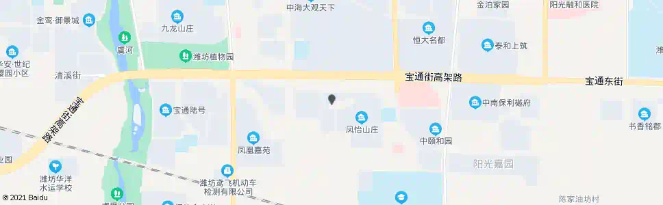 潍坊山后徐家村_公交站地图_潍坊公交_妙搜公交查询2025