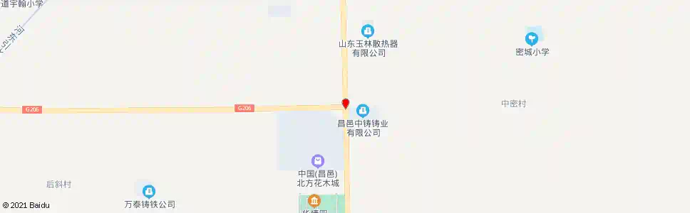 潍坊昌宁机械厂_公交站地图_潍坊公交_妙搜公交查询2025