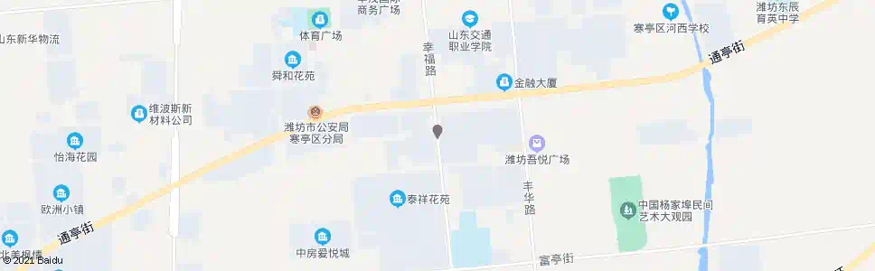 潍坊赵家埠_公交站地图_潍坊公交_妙搜公交查询2025