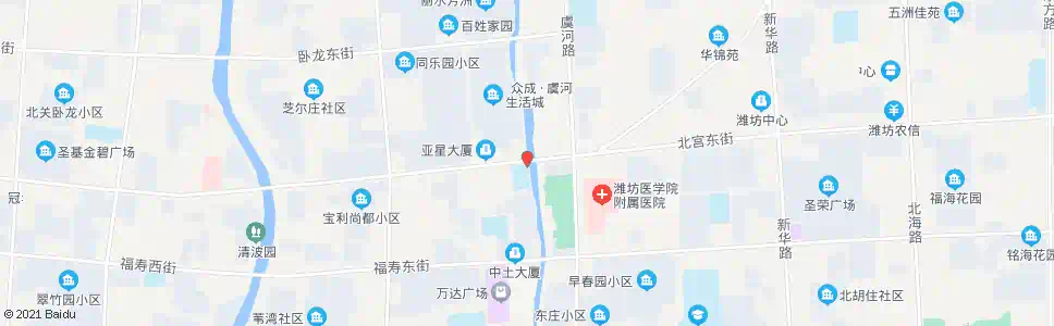 潍坊山东工业技师学院老校区_公交站地图_潍坊公交_妙搜公交查询2025