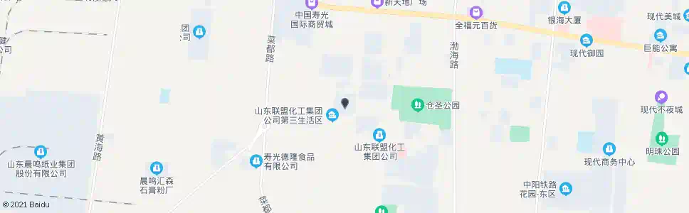 潍坊联盟生活区_公交站地图_潍坊公交_妙搜公交查询2025