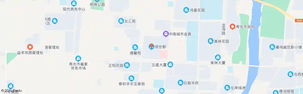 潍坊领世郡_公交站地图_潍坊公交_妙搜公交查询2025