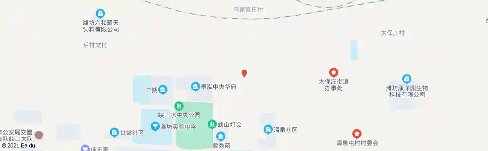 潍坊南赵家_公交站地图_潍坊公交_妙搜公交查询2025