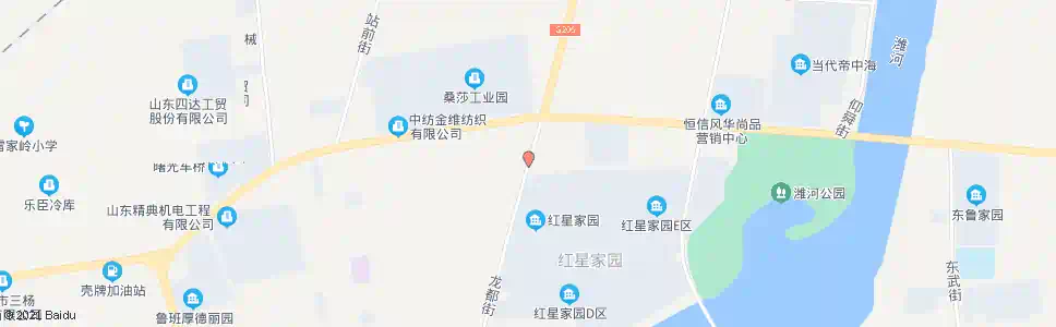 潍坊官庄店_公交站地图_潍坊公交_妙搜公交查询2025