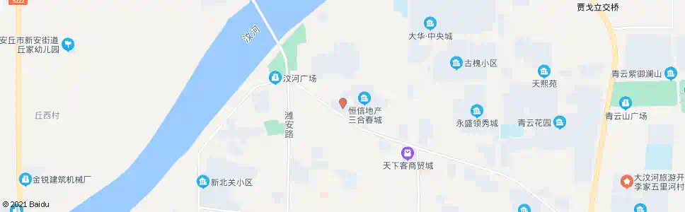 潍坊蓝星国际_公交站地图_潍坊公交_妙搜公交查询2025