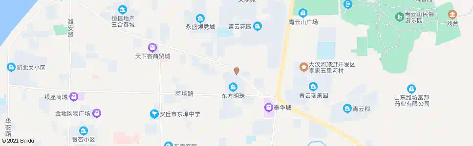 潍坊东方明珠北门_公交站地图_潍坊公交_妙搜公交查询2025