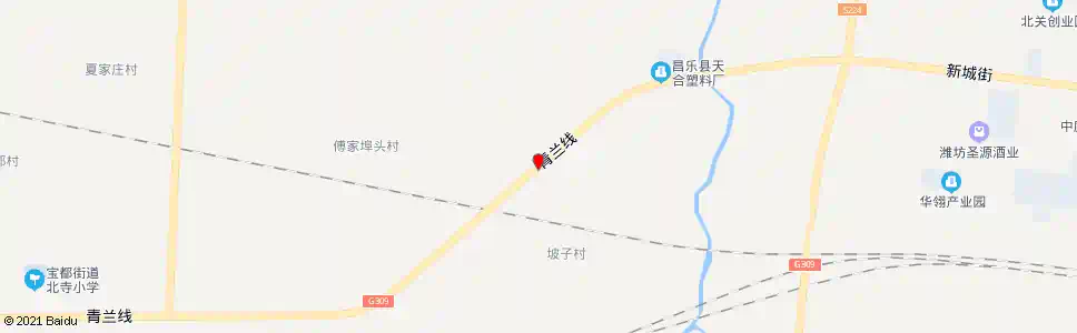 潍坊坡子_公交站地图_潍坊公交_妙搜公交查询2025