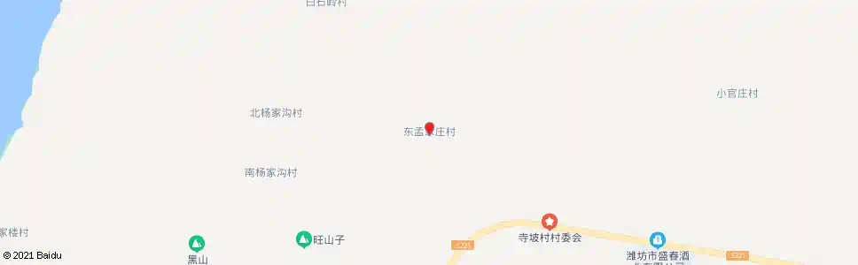 潍坊孟家庄(东行)_公交站地图_潍坊公交_妙搜公交查询2025