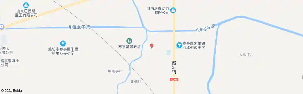 潍坊河滩镇_公交站地图_潍坊公交_妙搜公交查询2025