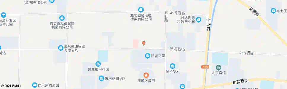 潍坊市政工程公司_公交站地图_潍坊公交_妙搜公交查询2025