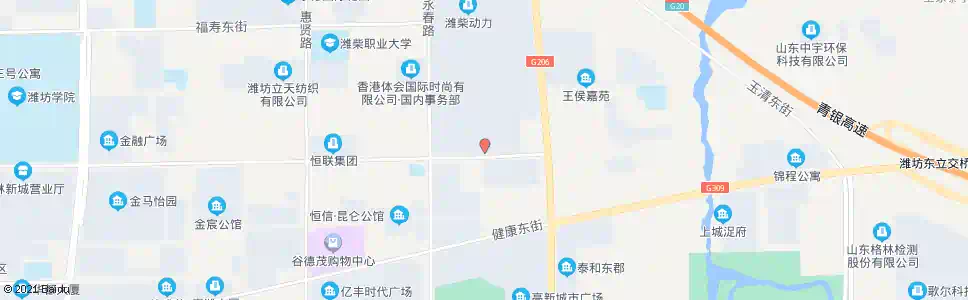 潍坊潍柴南门_公交站地图_潍坊公交_妙搜公交查询2025