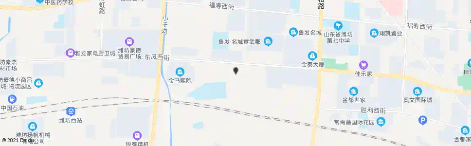 潍坊亿家安蔬果市场_公交站地图_潍坊公交_妙搜公交查询2025