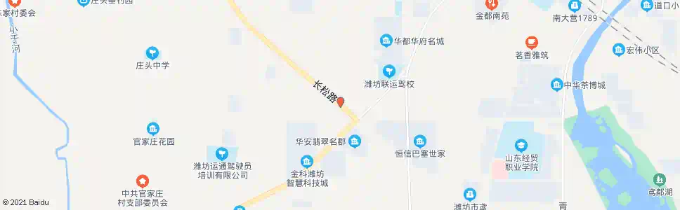 潍坊春鸢路口_公交站地图_潍坊公交_妙搜公交查询2025