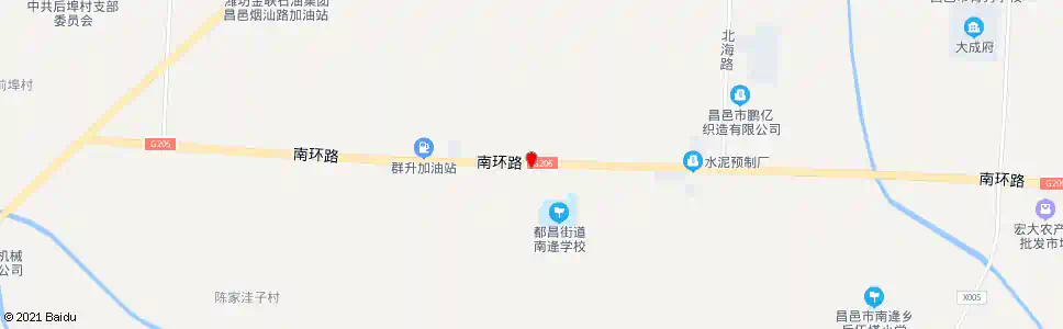 潍坊南逄路口_公交站地图_潍坊公交_妙搜公交查询2025
