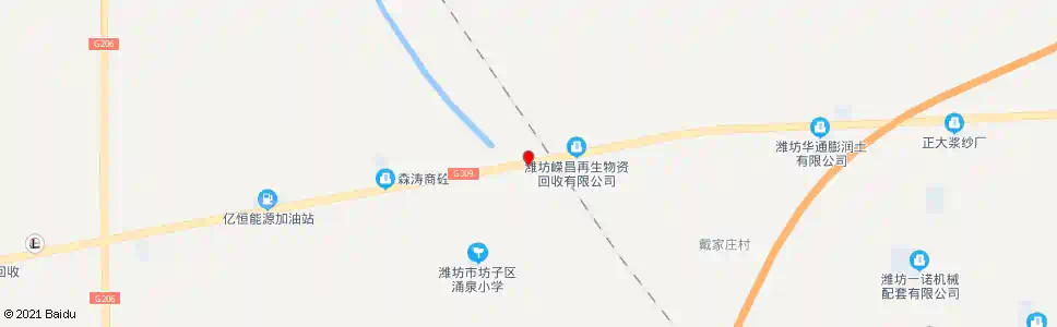 潍坊涌泉村_公交站地图_潍坊公交_妙搜公交查询2025