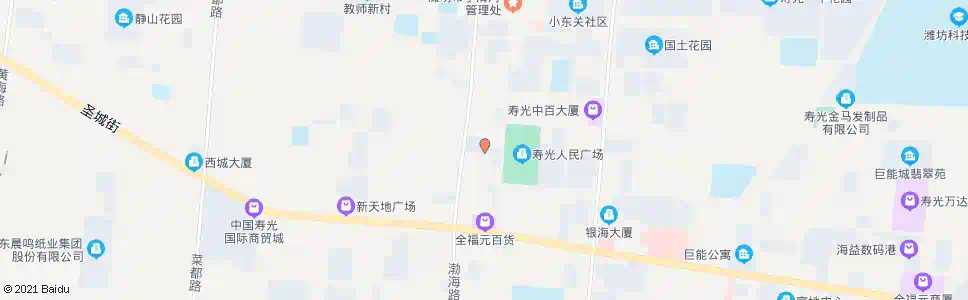 潍坊中阳渤海花园_公交站地图_潍坊公交_妙搜公交查询2025