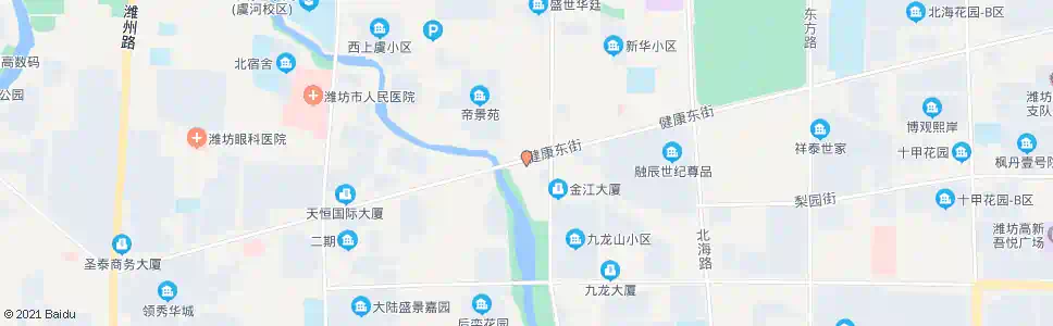 潍坊奎文公安局_公交站地图_潍坊公交_妙搜公交查询2025