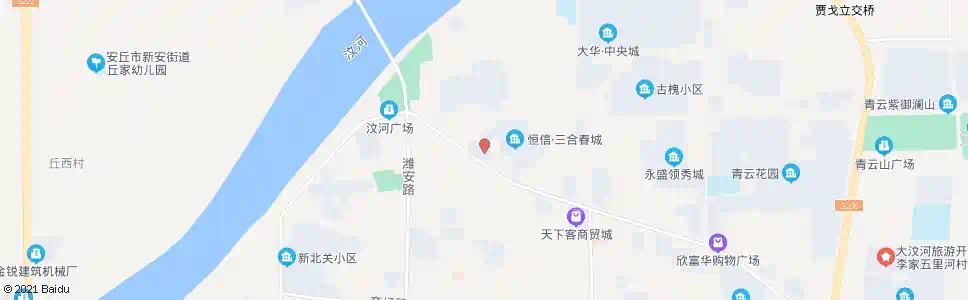 潍坊蓝星国际(安丘)_公交站地图_潍坊公交_妙搜公交查询2025