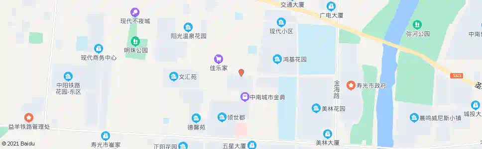 潍坊世纪花园_公交站地图_潍坊公交_妙搜公交查询2025