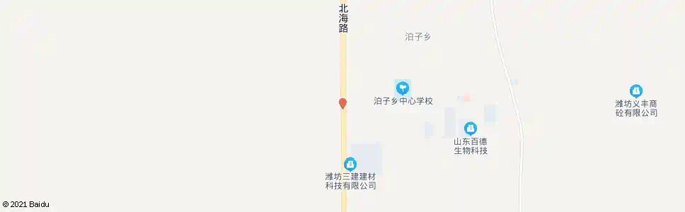 潍坊泊子路口_公交站地图_潍坊公交_妙搜公交查询2025