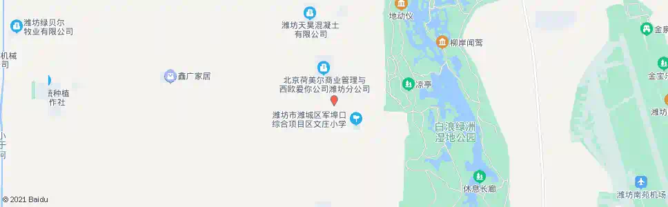 潍坊赵家文庄_公交站地图_潍坊公交_妙搜公交查询2025