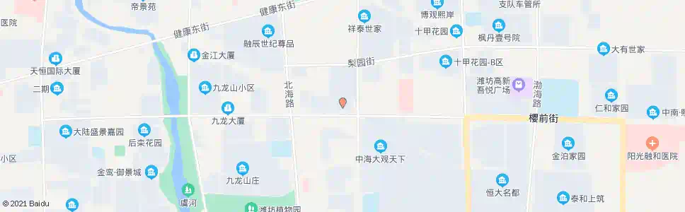 潍坊盛锦家园_公交站地图_潍坊公交_妙搜公交查询2025